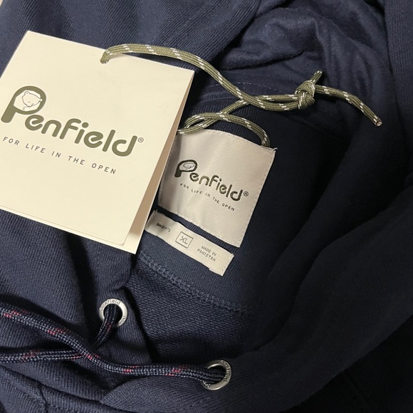 NWT - Penfield Men’s Big P Bear Chest Print Hoodie - Size XL - Picture 14 of 14